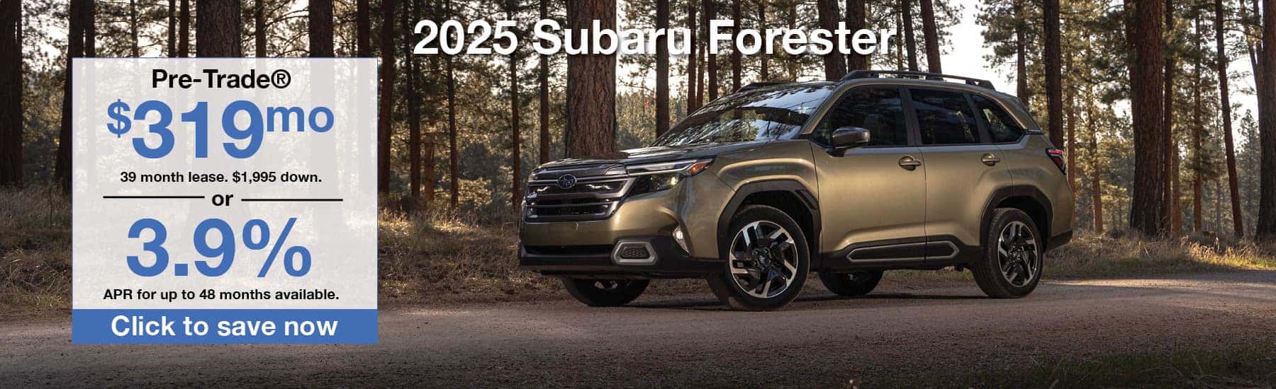 Subaru Forester May 2025 Special