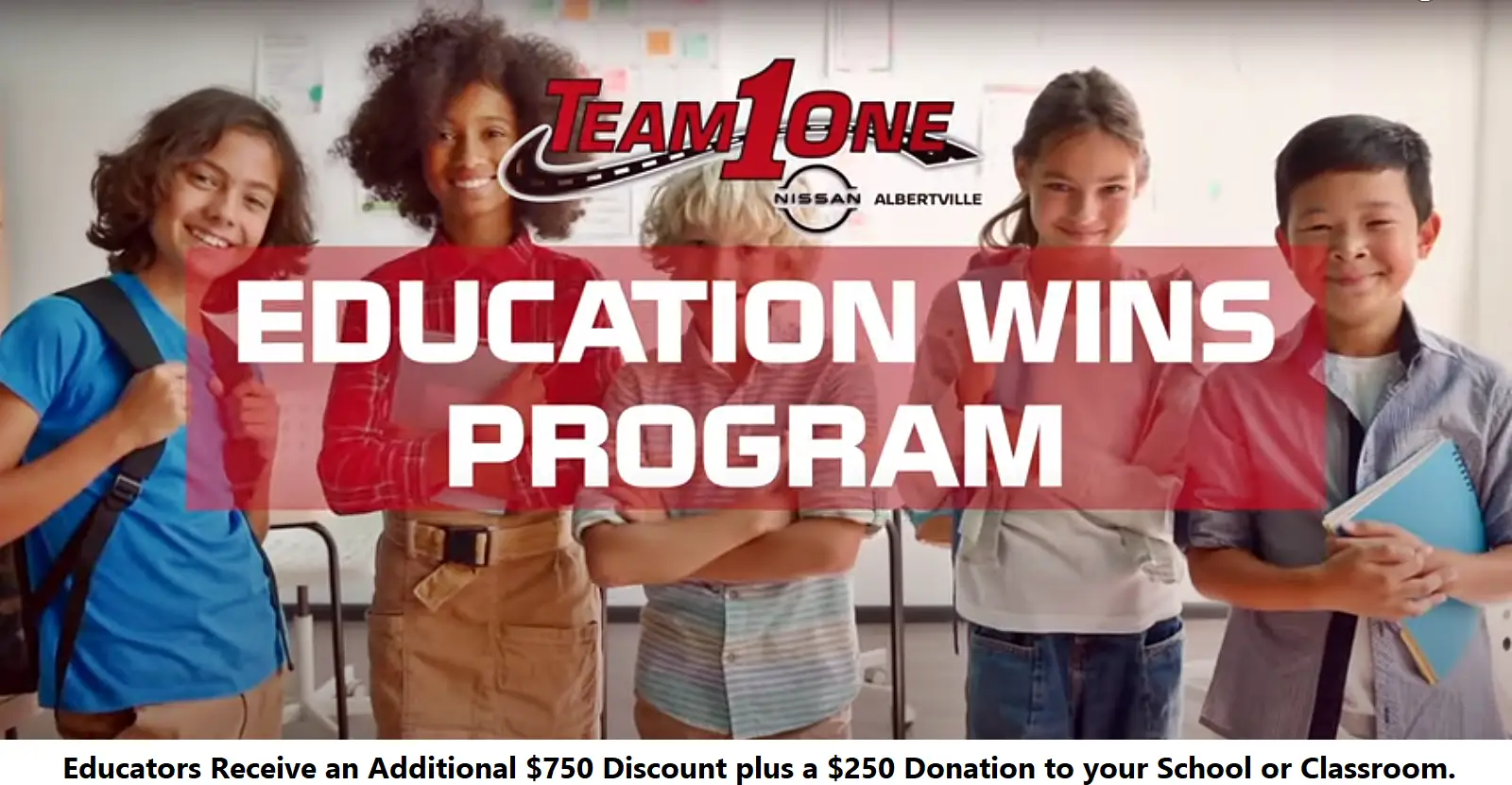 nissan educator discount