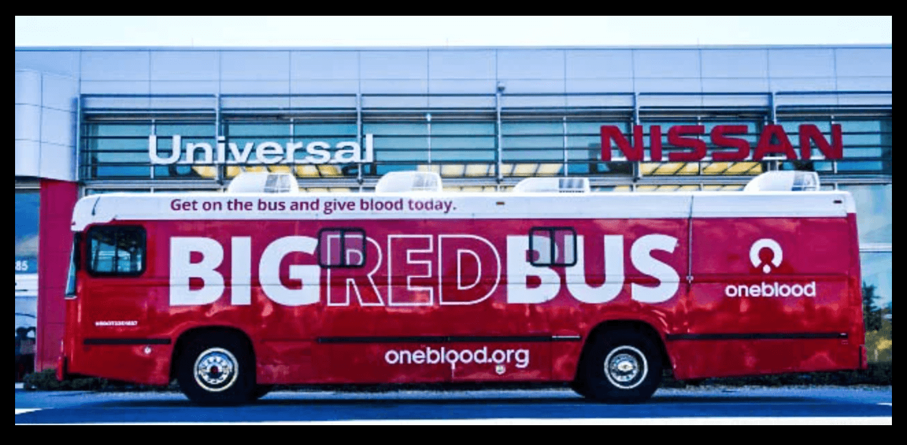 Blood Drive Bus