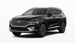 The 2021 Hyundai Santa Fe Limited in Twilight Black