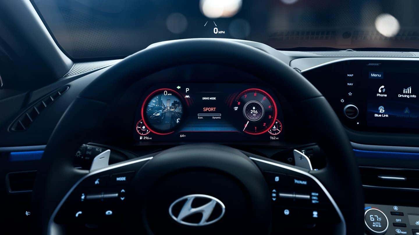 Which Hyundai Sonata has Headsup Display? Orlando