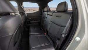 Second row of the 2022 Hyundai Santa Cruz.