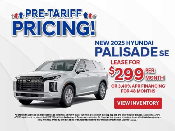 New 2025 Hyundai Palisade SE