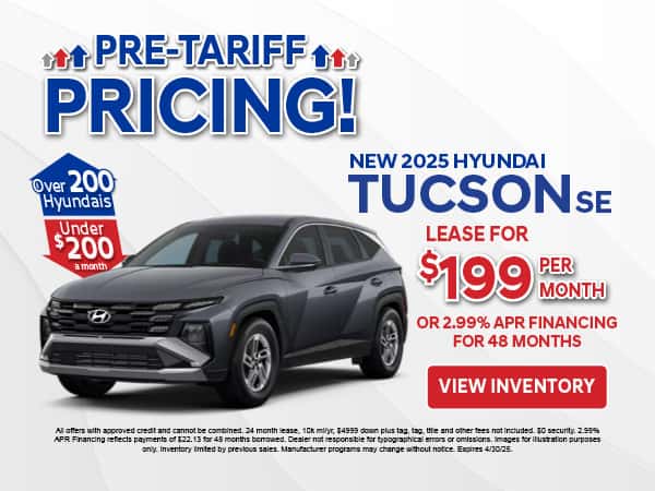 New 2025 Hyundai Tucson SE