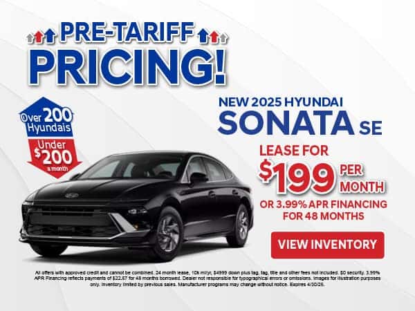 New 2025 Hyundai Sonata SE