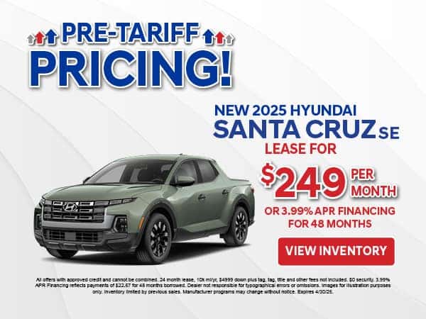 New 2025 Hyundai Santa Cruz