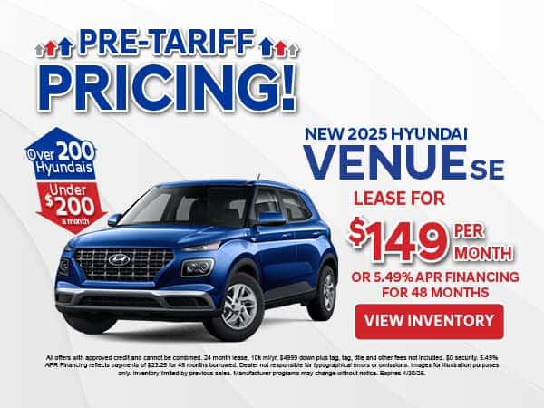 New 2025 Hyundai Venue SE