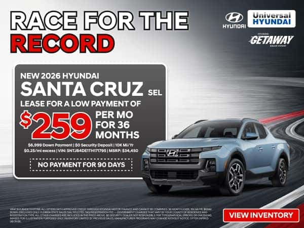 New 2026 Hyundai Santa Cruz SEL