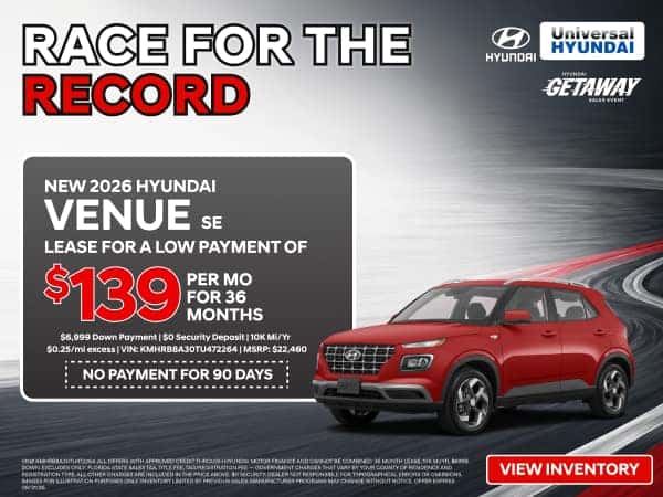 New 2026 Hyundai Venue SE