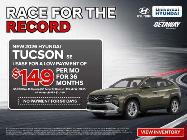 New 2026 Hyundai Tucson SE