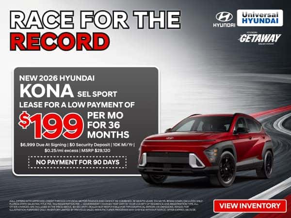 New 2026 Hyundai Kona SEL SPORT
