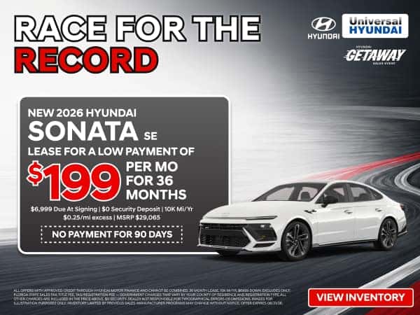 New 2026 Hyundai Sonata SE