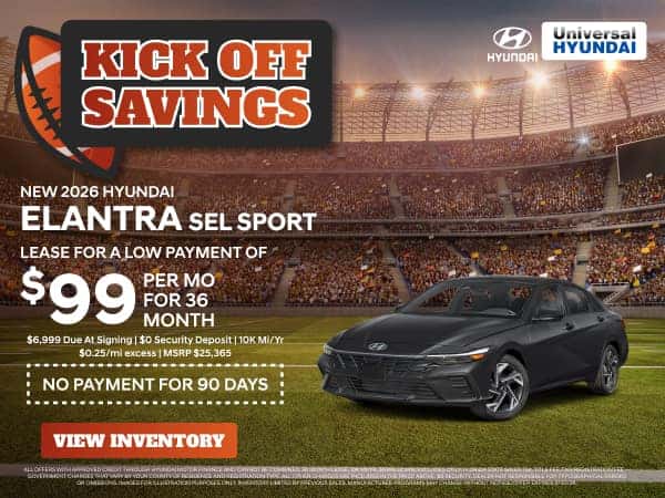 New 2026 Hyundai Elantra SEL