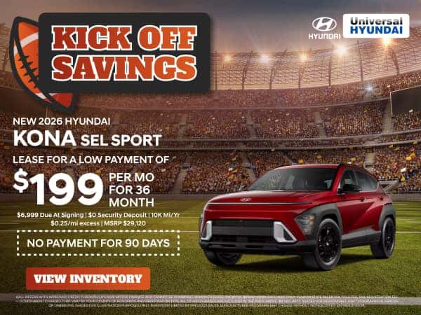 New 2026 Hyundai Kona SEL SPORT