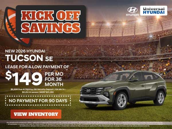 New 2026 Hyundai Tucson SE