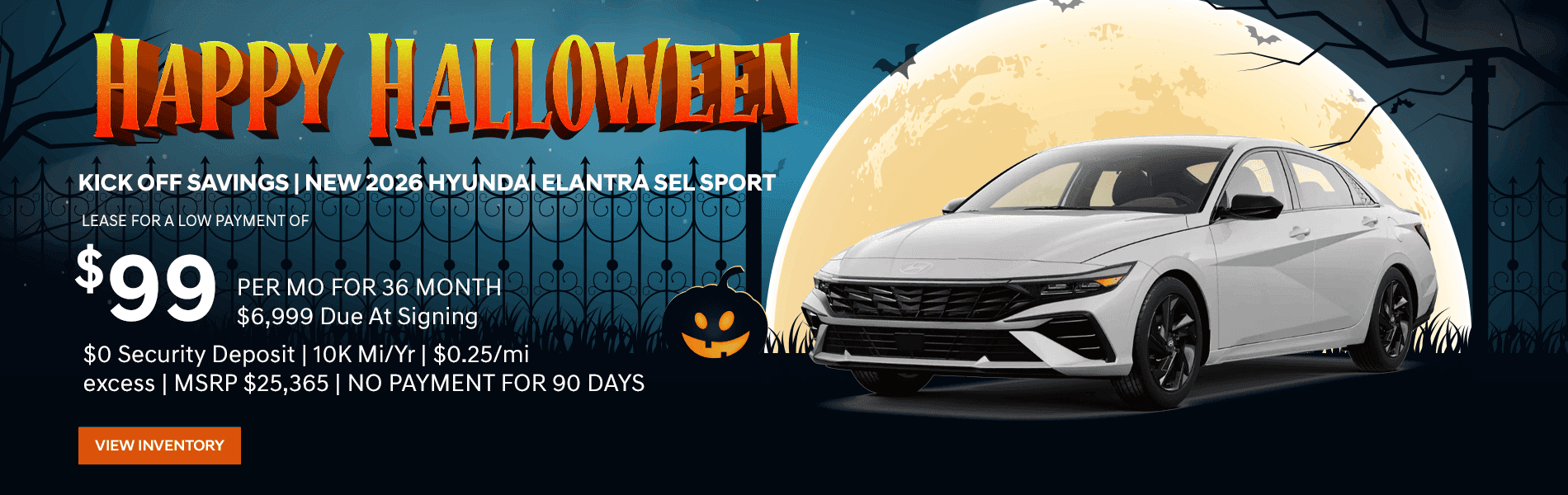 KICK OFF SAVINGS | NEW 2026 HYUNDAI ELANTRA SEL SPORT