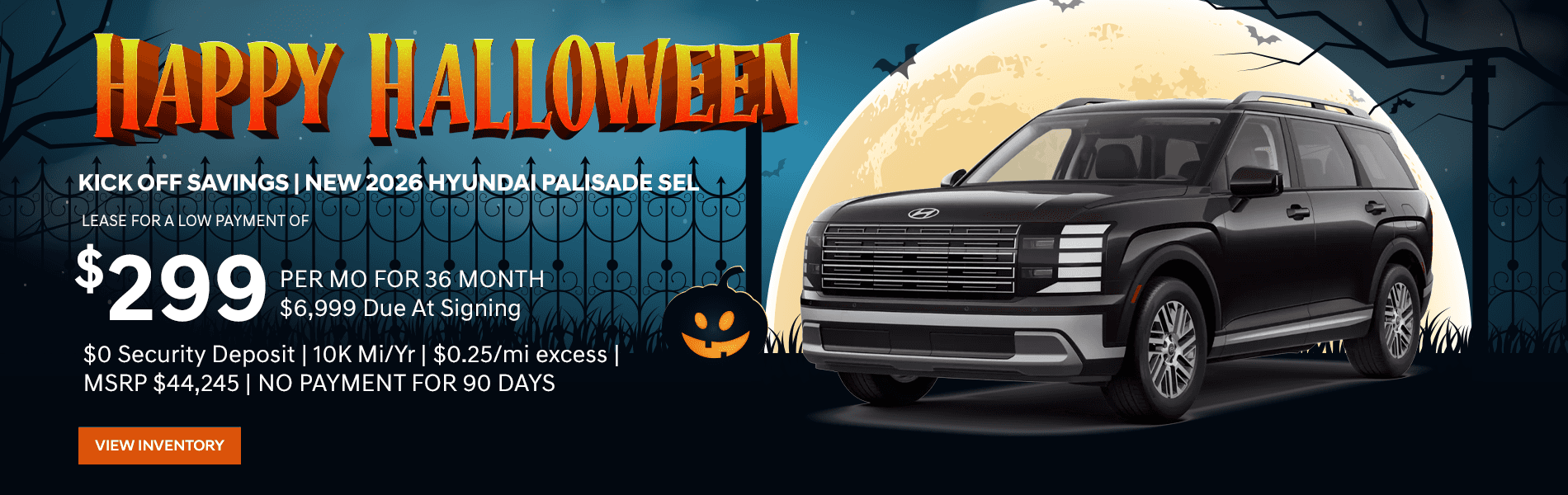 KICK OFF SAVINGS | NEW 2026 HYUNDAI PALISADE SEL