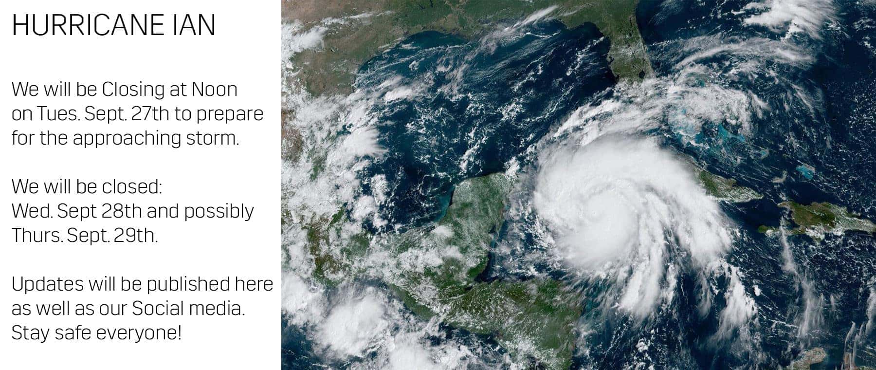 Val Ward Cadillac closed for Hurricane Ian