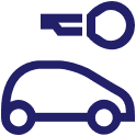 Icon of a key and car