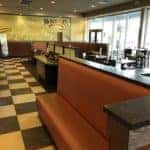 The dining room in McAlister's in Marion, IL