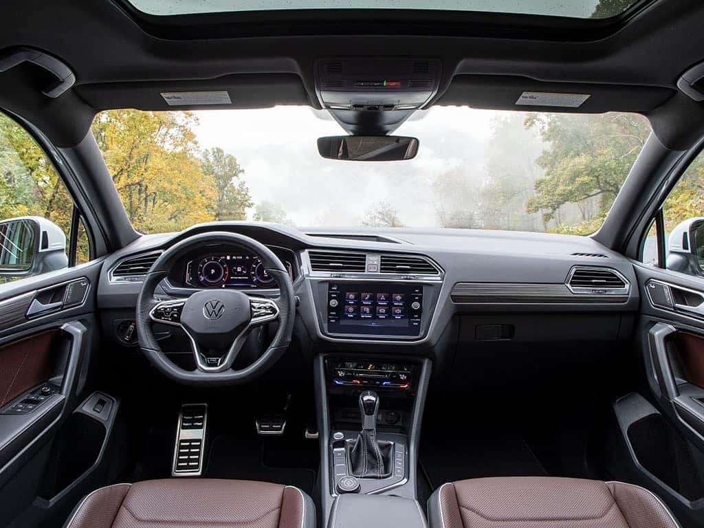 vw tiguan interior