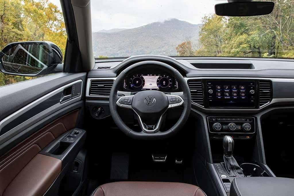 vw atlas interior tour