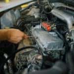 A student learns at an auto technician school in Marion, Illinois