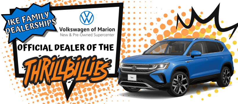 vw of marion sponsors the thrillville thrillbillies