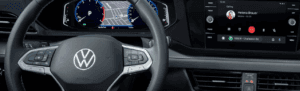 2024 Volkswagen Taos dashboard.
