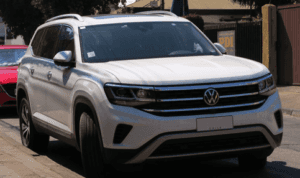 Volkswagen Atlas in long term storage in Marion, IL.