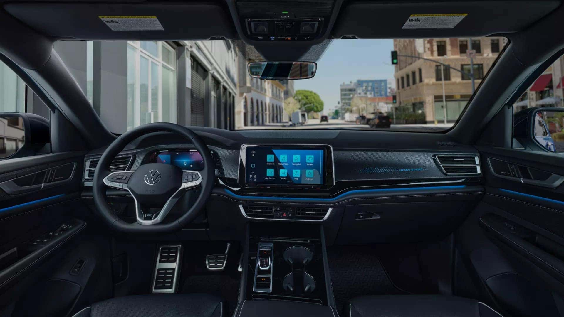 2026 Volkswagen Atlas Cross Sport Dashboard and Tech