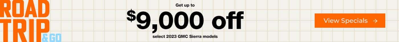 $9000 off Sierra