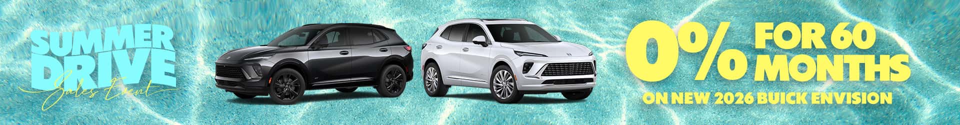 0% APR for 60 months 2026 Buick Envison