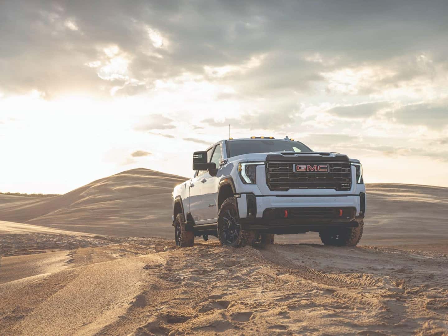 GMC Sierra HD heavy-duty pickup ready to be upfit for work