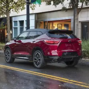 2023 Chevrolet Blazer Rear Profile