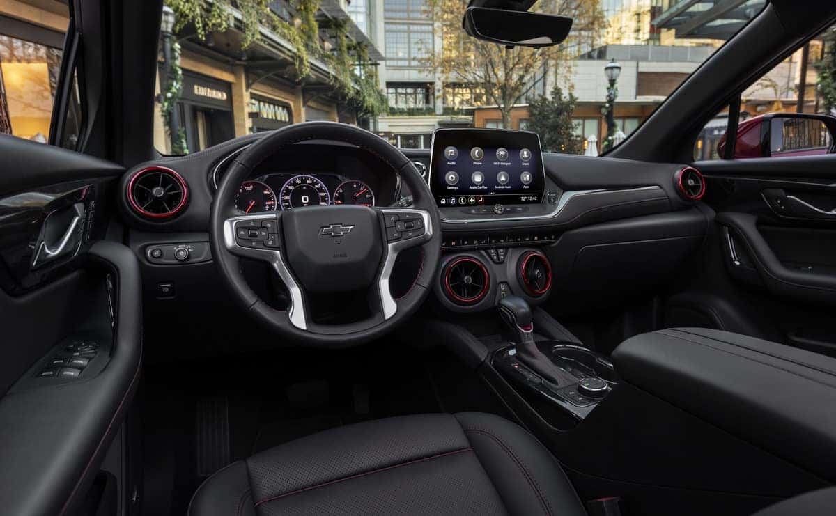 2023 Chevrolet Blazer dashboard and interior