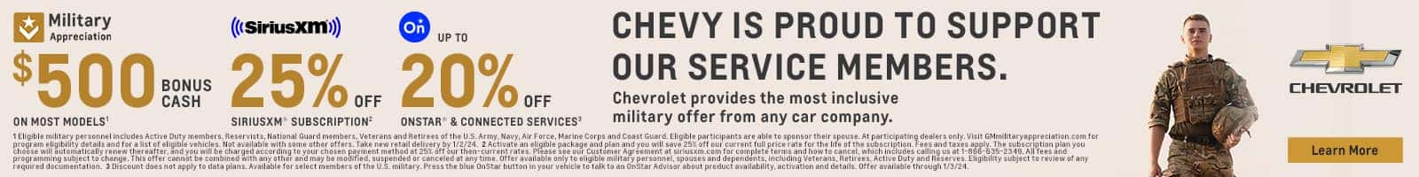Military Appreciation