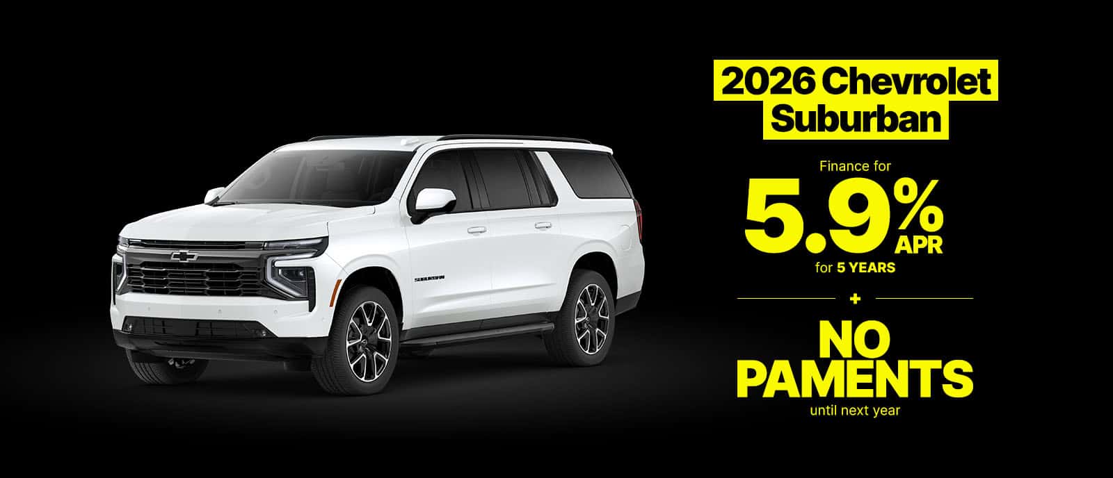 2026 Suburban Chevy