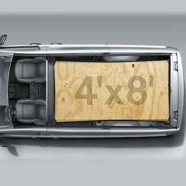 Mercedes-Benz Metris Cargo Van Interior Space