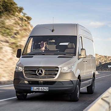 Mercedes-Benz Sprinter 4x4 Van Front View