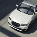 2023 Chrysler 300 top view while driving
