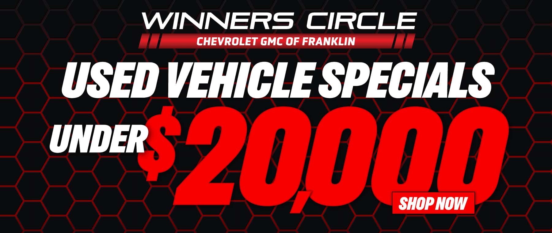 used vehicles under 20k